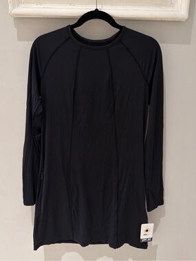 NWT bloq uv women’s black tunic dress size medium UPF 50